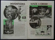 Buck Rogers Movie SFX Atom Chamber 1940 pictorial Buster Crabbe