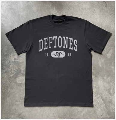 Deftones Est 1988 Snake T-Shirt, Unisex Black Cotton T-Shirt, Size S-5XL