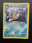 Dark Gyarados Holo 8/82 Team Rocket Unlimited LP to MP Condition