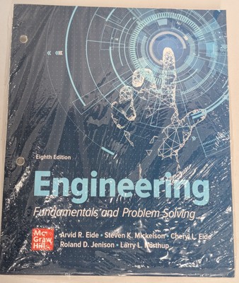 Engineering Fundamentals and Problem Solving 8th Global Edition
