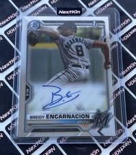 2021 Bowman Chrome Prospect AUTO #CPABE Breidy Encarnacion