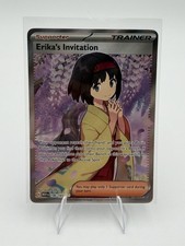Erika's Invitation 203/165 Special Illustration Rare Scarlet & Violet 151 NM on eBay