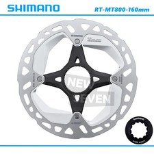 Shimano RT-MT800-S 160mm MTB Disc Brake Rotor - Center lock Mount with Lockring