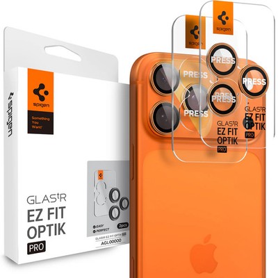 2x Kameraglas für iPhone 17 Pro Max/14 Pro Spigen Objektivschutzglas Hartglas
