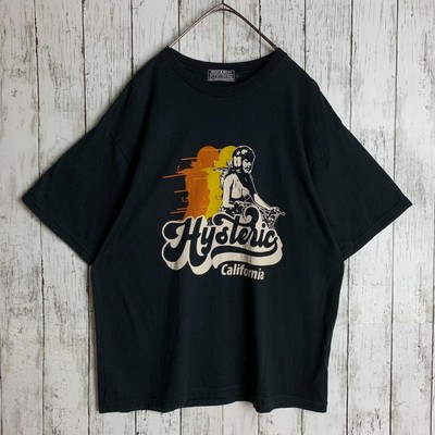 トップス hysteric glamour girl design tee Black HYSTERIC GLAMOUR | 1990S DISTRESSED GRAPHIC | Depop