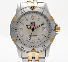 [EXC+5] TAG Heuer 1500 Professional WD1221-K-20 Silver 36mm Quartz Men's Watch