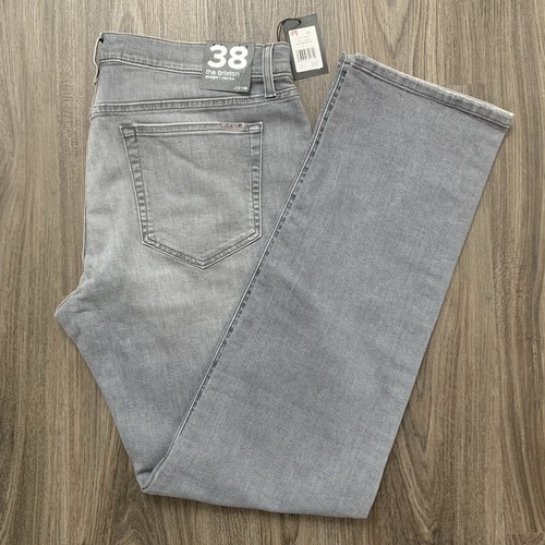 JOE'S JEANS THE BRIXTON STRAIGHT & NARROW GRAY WASH SZ 38 X 34 NWT MSRP $198