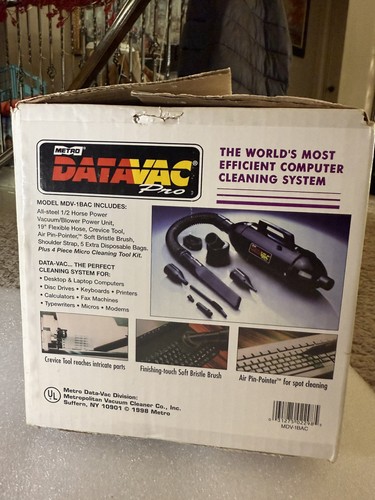 Sistema de limpieza informática Metro DataVac PRO MDV-1BAC + accesorios, bolsas - Imagen 3 de 12