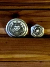 COMBO* King of the Jungle Round & Hexagon/.999FS/Hand-Poured
