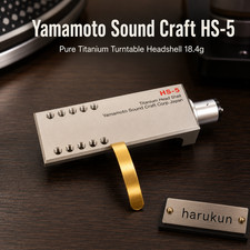 Yamamoto Sound Craft HS-5 Pure Titanium Turntable Headshell 18.4g New