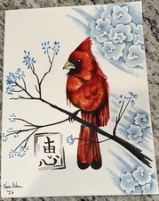 Vance Andersen Tattoo Flash Art Cardinal Roses Eyes Flowers Collection