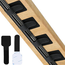 50 Pezzi Organizzatore Cavi Autoadesivo, Portacavi Sotto Scrivania Riutilizzabil