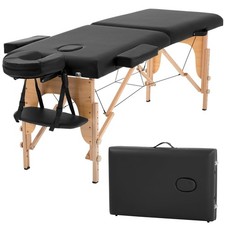 BestMassage Massage Bed Portable Massage Table 23 in Wide Lash Bed Height Adj...