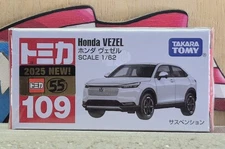 TOMICA #109 HONDA VEZEL OR HONDA HR-V 1/62 SCALE NEW IN BOX [WYL] USA STOCK!!!