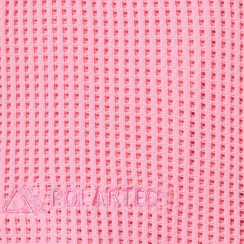 Supreme POLARTEC ® сетки L/S футбол верхний розовый SS25 мужской размер XL вышитый логотип - Изображение 2 из 4