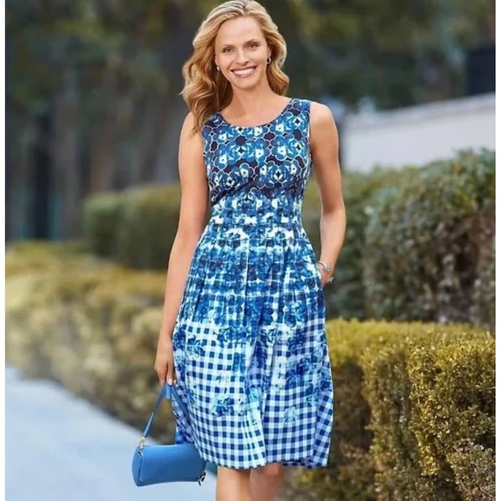 Talbots Cotton Dresses for Women for sale | eBay