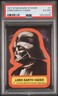 1977 Star Wars Stickers #7 Lord Darth Vader PSA 6
