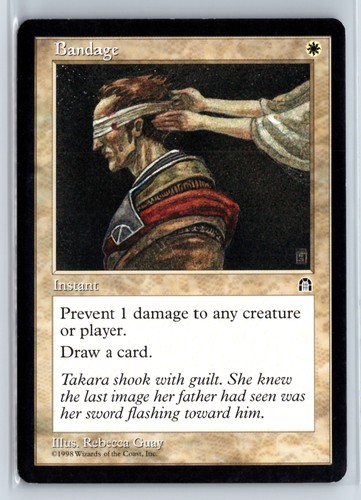 (4X) Bandage Stronghold Common – MTG Magic the Gathering Card - Picture 5 of 11