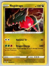 Regidrago 124/203 Holo Holo Rare Carte e Prodotti Vari Pokemon NM