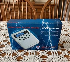 New Open Box Midland Weather Alert Radio Model WR-100