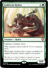 Goldvein Hydra Commander: Secrets of Strixhaven SOC Magic MTG