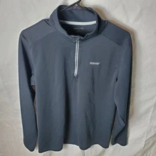 Sport Tek Pullover Men's S Black Sport Wick Textured 1/4 Zip Frito Lay ST860