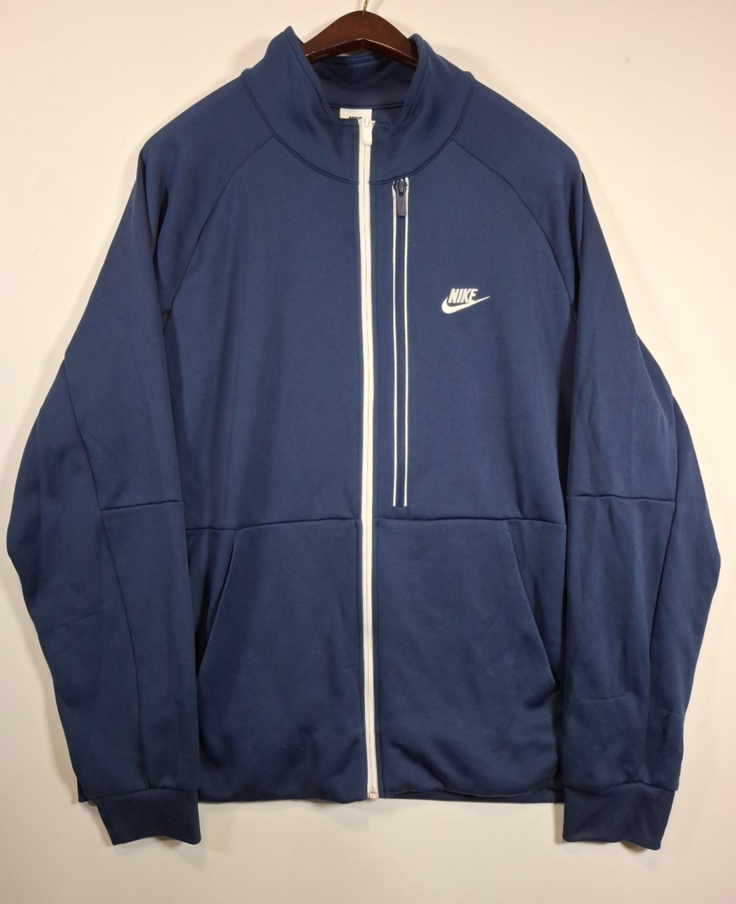 SACAI X NIKE Giacca Nike Sportswear Tribute uomo taglia XXL blu navy notte full zip N98