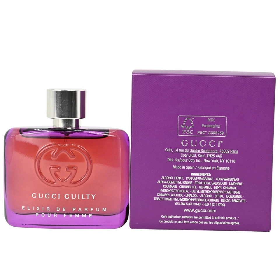 Guilty Elixir De Parfum by Gucci perfume for women 2.0 oz New in Box - Image 4 of 4
