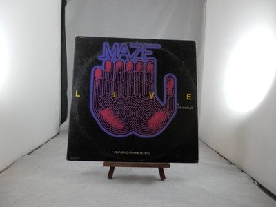 MAZE   ''LIVE IN LOS ANGELES''   2XLP   VG++  PLAY-GRADED   SPECIALTY PRESSING