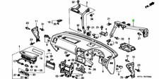 Genuine Honda Beam Comp Integra Dc2 Db8 Type R 1998-2001 61170-st7-000zz Genuine Honda Beam Comp Integra Dc2 Db8 Type R 1998-2001 61170-st7-000zz