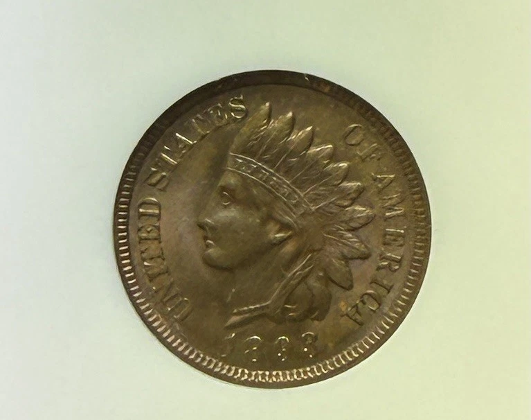 1893 Indian Head Cent - NGC MS 65 BN - Image 2 of 3