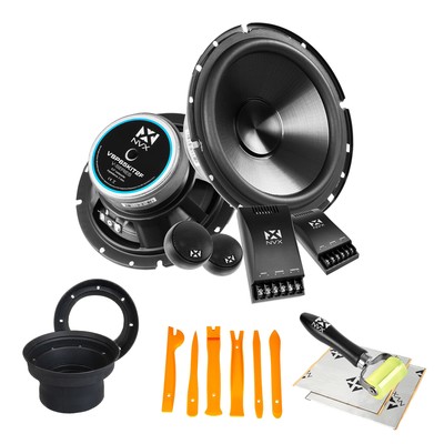 NVX VSP65KIT2F 250 W 6.5  2 Ω 2 Way Component Speakers + Accessories