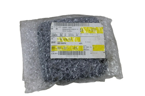 VW T4 Abdeckkappe Abdeckung Gurt links B-Säule Fahrersitz 701857827 NOS