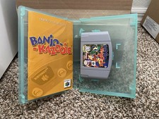 Banjo Kazooie (Aurhentic, Nintendo 64 N64, 1998) Clamshell, Game, Manual !
