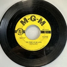 Conway Twitty Make Me Know You're Mine / Story of My Love Record 45 RPM Vinyl