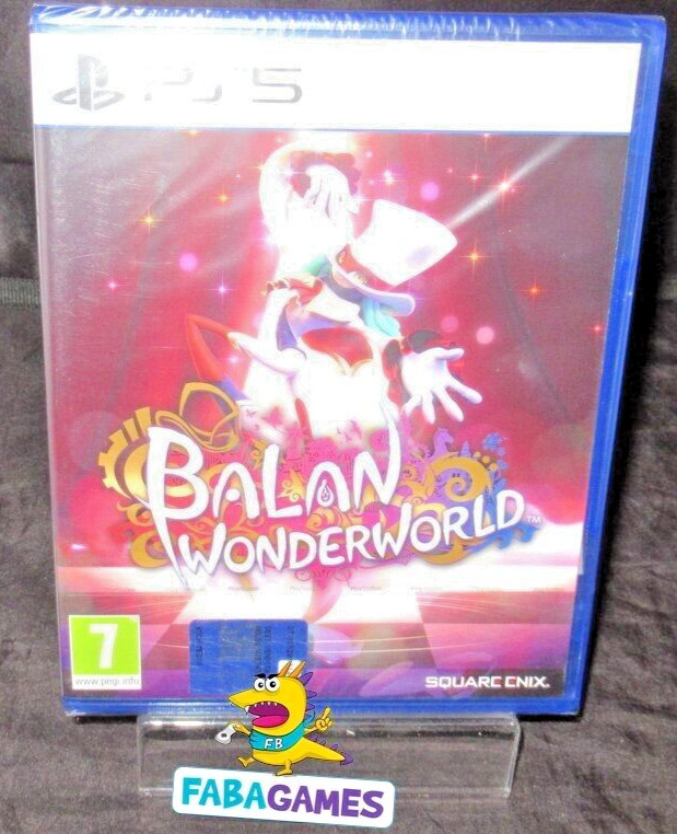 Balan Wonderworld PS5 Square Enix - Gioco Platform 3D Nuovo PAL ITA