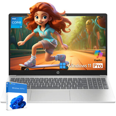 HP 2025 Touch Laptop 15.6'' HD Intel i3-1315U UP TO 64GB RAM,2TB SSD Win 11 PRO