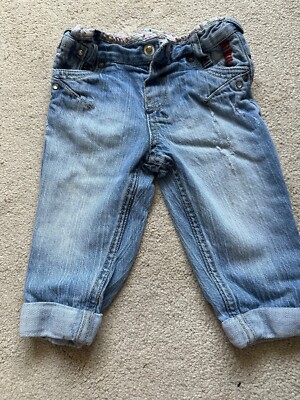 Zara baby girl jeans 6-9 months UK
