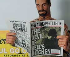 1/6 Scale New York Bulletin 2 Pack for Hot Toys Daredevil Matt Murdock