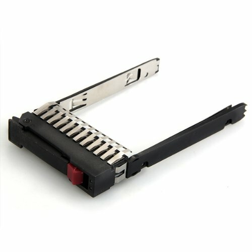 10X2.5" SAS SATA HDD Hard Drive Tray Caddy + Screw for HP DL380 G7