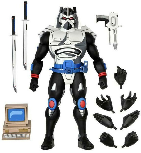 Tmnt - Ninja Turtles - Chrome Dome Ultimate Action Figure Neca-image