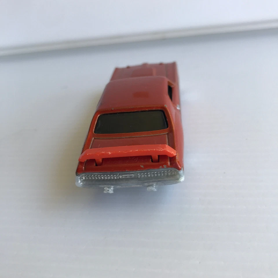2009 Hot Wheels '69 Mercury Cougar Eliminator Orange Brown Malaysia - Image 3 of 4