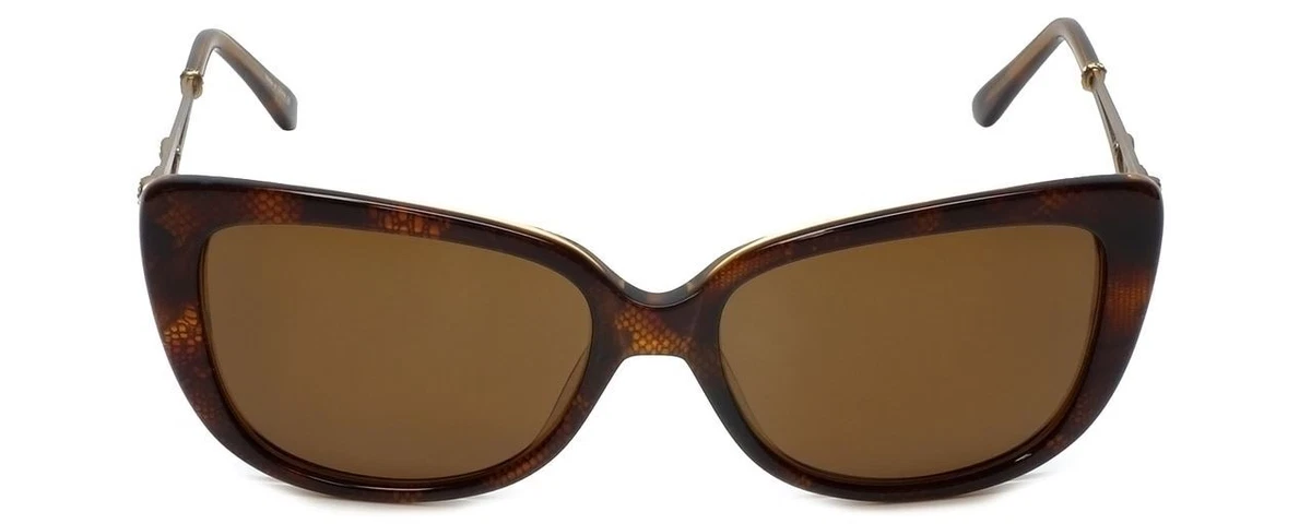 Judith Leiber Uva Sunglasses Brown Tortoise Square‎ Classic Cat Eye Textured JL By Judith Leiber Foxy Square Sunglasses Milk Tortoise  main image 3