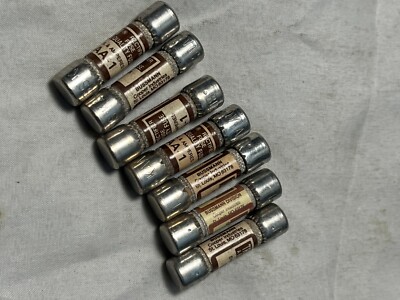 LOT OF 7 Bussmann KAA 1 Buss Tron Rectifier 1 Amp Fuse KAA1