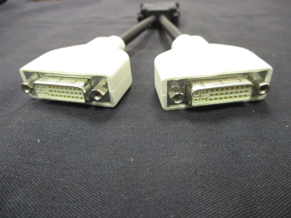 Molex E208931 Used Male to Dual Female DVI-I Link Cable - Image 3 of 4