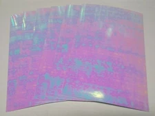 sticker vinyl for arts and crafts pearl (6) shts 8 inch x 12 inch x.003 thk