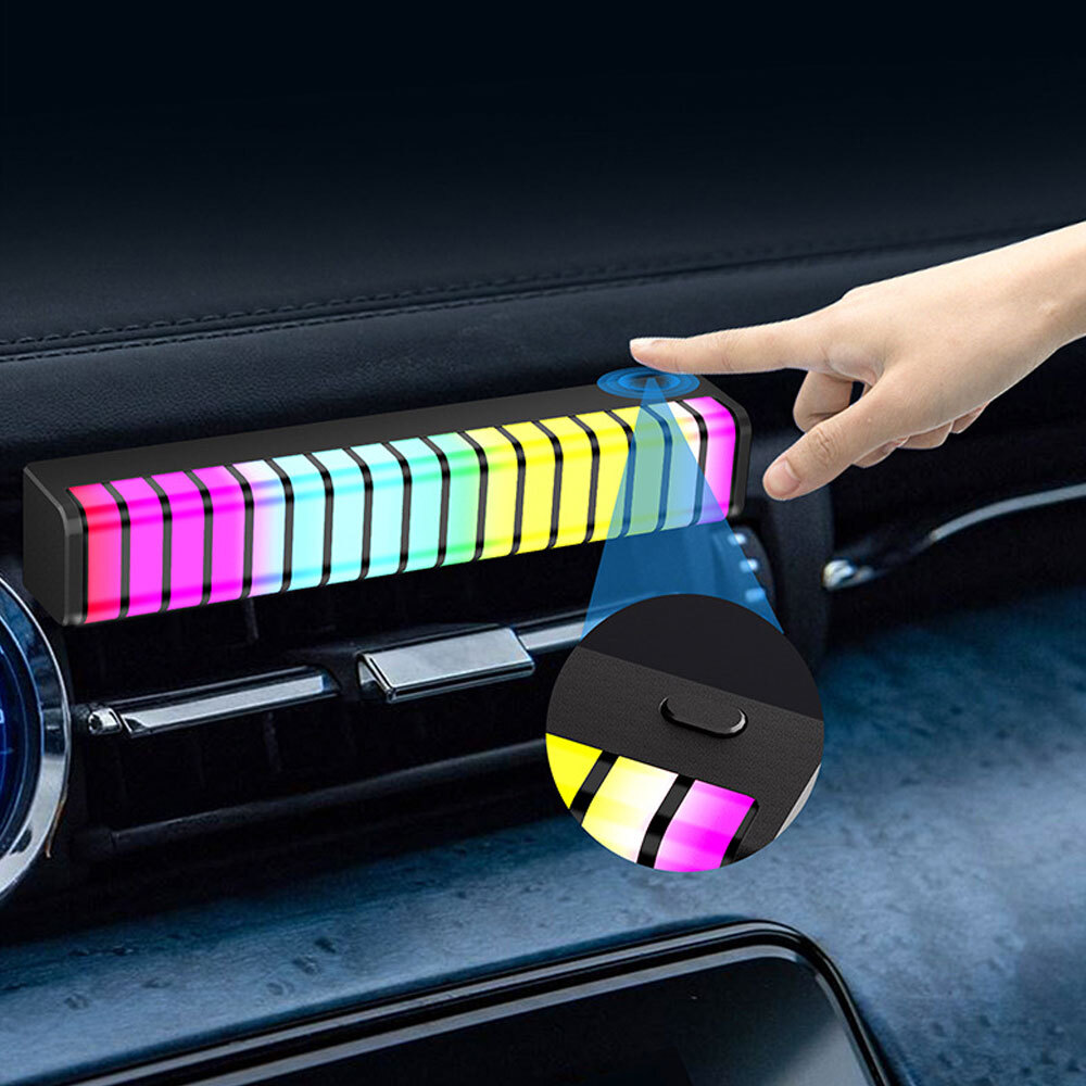 LED Light RGB Car Interior Accessories Atmosphere Bright Lamp Flash Lights Kit