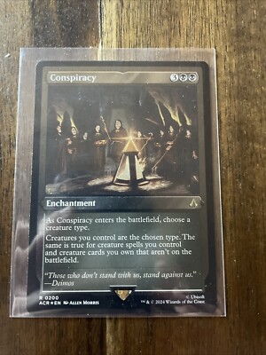 conspiracy card type mtg Magic: the Gathering - Conspiracy - Timeshifted