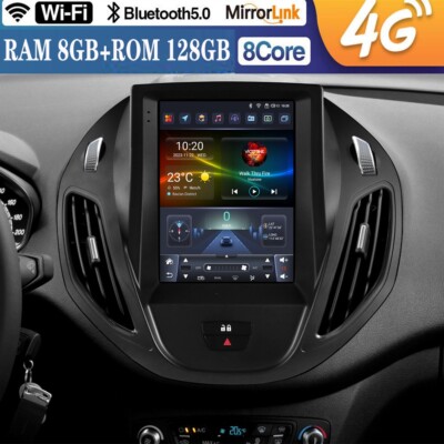 9.7''Android 8+128GB Autoradio Carplay GPS Für Ford B-Max Transit Courier Tourneo