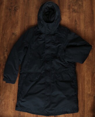 Acne Studios Mens Montreal Black Down Parka AW14, 3 in 1, Size L